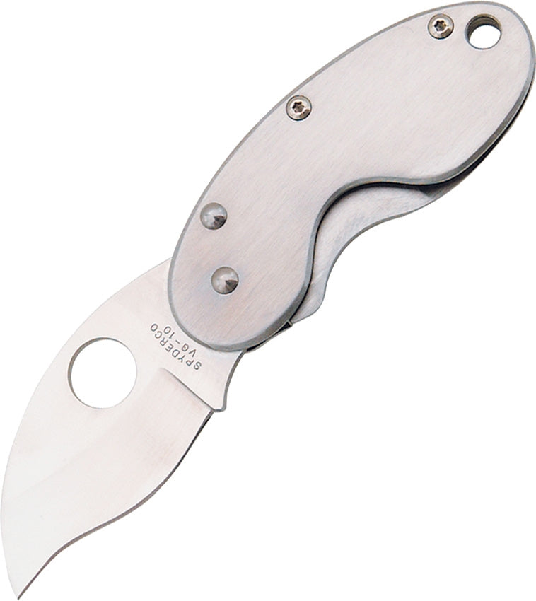 Spyderco Cricket Framelock Folding Knife VG-10 Steel Blade Stainless Handle C29P -Spyderco - Survivor Hand Precision Knives & Outdoor Gear Store