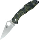 Spyderco Delica 4 Lightweight Folding Knife 2.9" VG10 Steel Blade Green FRN Handle C11ZFPGR -Spyderco - Survivor Hand Precision Knives & Outdoor Gear Store