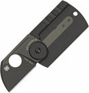Spyderco Dog Tag Folder NonLocking Sheepfoot CPM S30V 1.2" Blade Carbon Fiber G10 Handle C188CFBBKP -Spyderco - Survivor Hand Precision Knives & Outdoor Gear Store