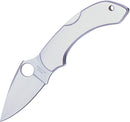 Spyderco Dragonfly SS Folding Knife 2.32" VG-10 Steel Blade Stainless Handle C28P -Spyderco - Survivor Hand Precision Knives & Outdoor Gear Store