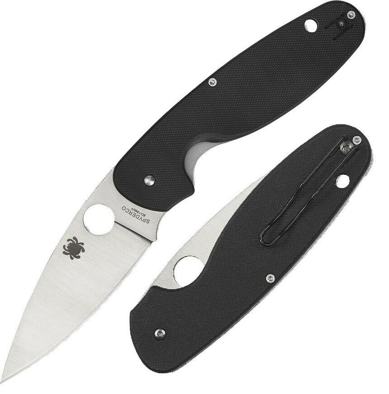 Spyderco Emphasis Linerlock Folding Knife 3.63" 8Cr13MoV Steel Blade G10 Handle 245GP -Spyderco - Survivor Hand Precision Knives & Outdoor Gear Store