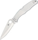 Spyderco Endura 4 SS Folding Knife 3.85" VG-10 Steel Blade Stainless Handle C10P -Spyderco - Survivor Hand Precision Knives & Outdoor Gear Store