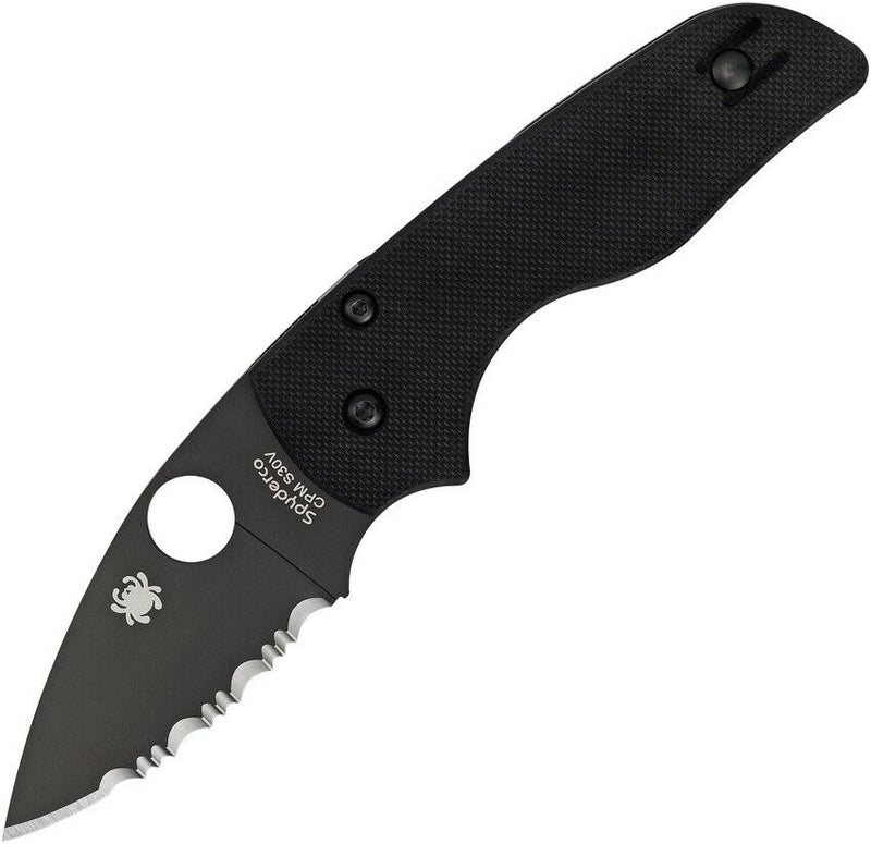 Spyderco Lil´ Native Folding Knife 2.5" S30V Stainless Blade Black G10 Handle C230GSBBK -Spyderco - Survivor Hand Precision Knives & Outdoor Gear Store