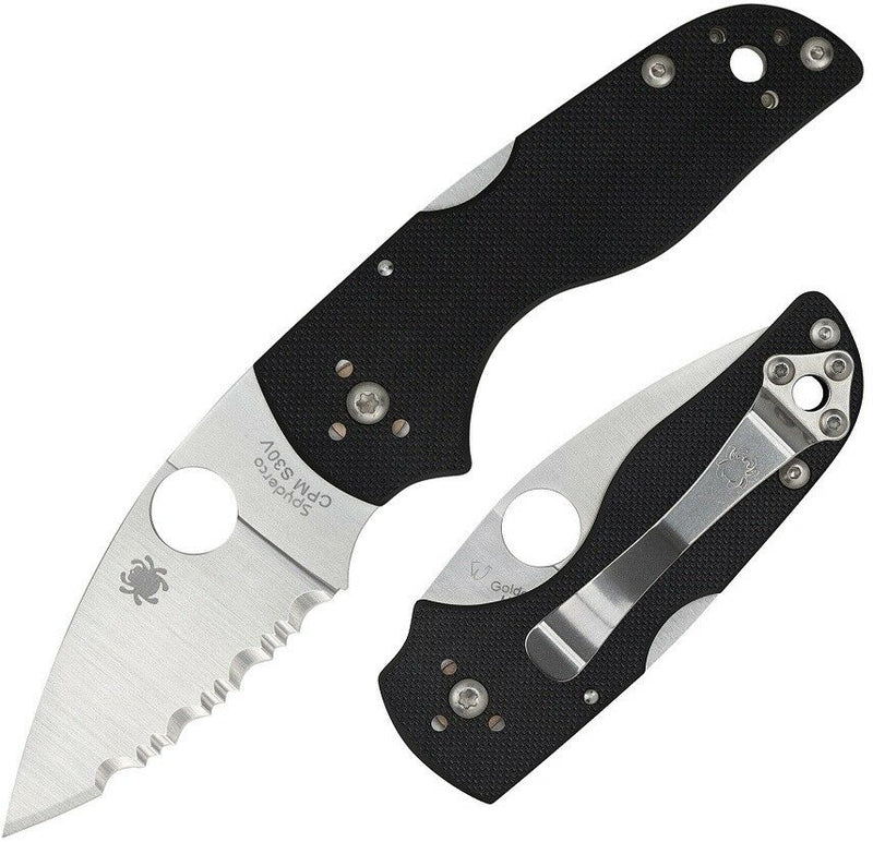 Spyderco Lil' Native Backlock Folding Knife CPM S30V Steel Blade G10 Handle C230MBGS -Spyderco - Survivor Hand Precision Knives & Outdoor Gear Store