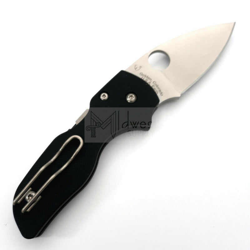 Spyderco Lil' Native Folding Knife 2.25" CPM S35VN Steel Blade Black G10 Handle C230GP -Spyderco - Survivor Hand Precision Knives & Outdoor Gear Store