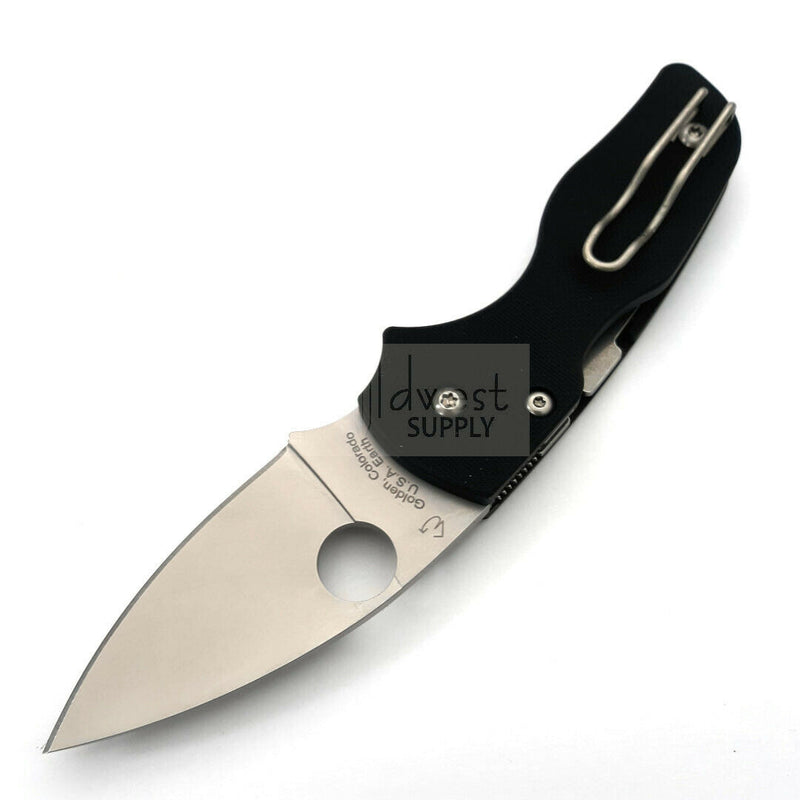 Spyderco Lil' Native Folding Knife 2.25" CPM S35VN Steel Blade Black G10 Handle C230GP -Spyderco - Survivor Hand Precision Knives & Outdoor Gear Store