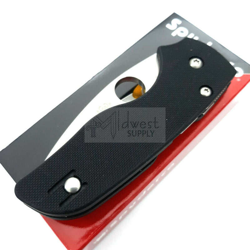 Spyderco Lil' Native Folding Knife 2.25" CPM S35VN Steel Blade Black G10 Handle C230GP -Spyderco - Survivor Hand Precision Knives & Outdoor Gear Store