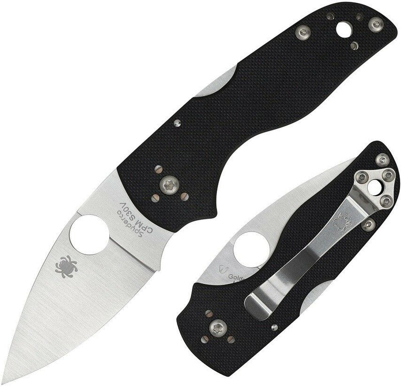 Spyderco Lil' Native Folding Knife 2.5" CPM S30V Steel Blade Black G10 Handle C230MBGP -Spyderco - Survivor Hand Precision Knives & Outdoor Gear Store