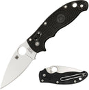 Spyderco Manix 2 Ball Bearing Folding Knife 3.38" CTS-BD1 Steel Blade Black Textured FRN Handle 101PBK2 -Spyderco - Survivor Hand Precision Knives & Outdoor Gear Store