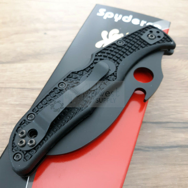 Spyderco Matriarch 2 Folding Knife 3.57" VG10 Reverse Emerson Opener Blade FRN Handle C12SBBK2W -Spyderco - Survivor Hand Precision Knives & Outdoor Gear Store