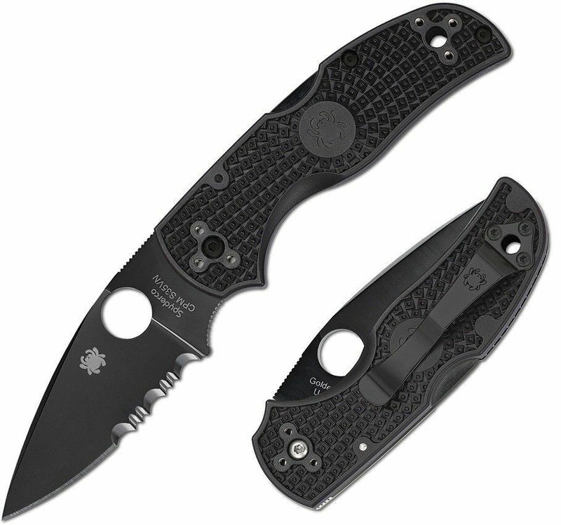 Spyderco Native 5 Folding Knife 2.95" CPM S35VN Steel Blade Textured FRN Handle 41PSBBK5 -Spyderco - Survivor Hand Precision Knives & Outdoor Gear Store