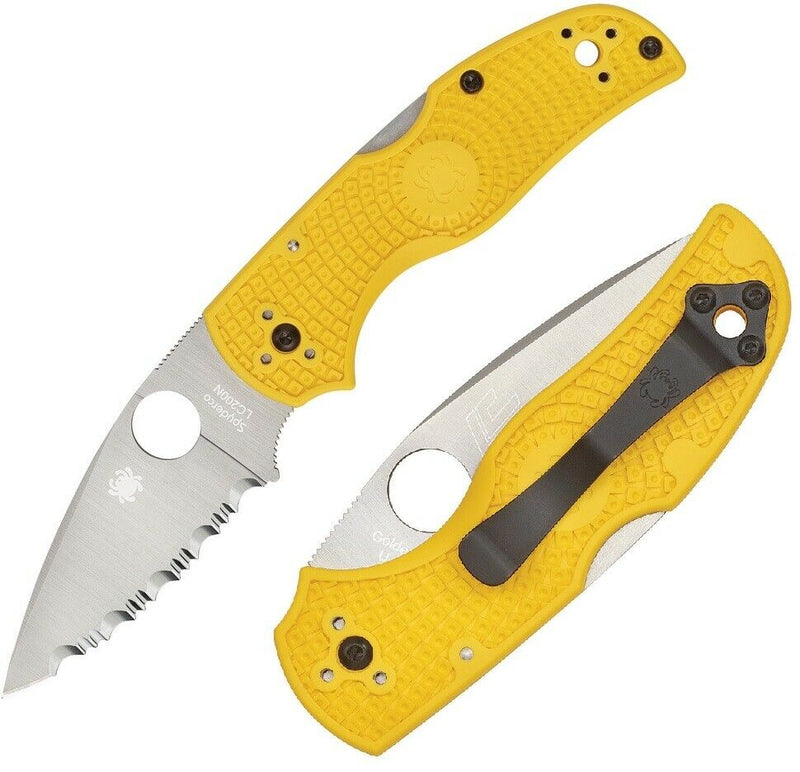 Spyderco Native 5 Lockback Folding Knife 3" LC 200 N Tool Steel Blade FRN Handle 41SYL5 -Spyderco - Survivor Hand Precision Knives & Outdoor Gear Store