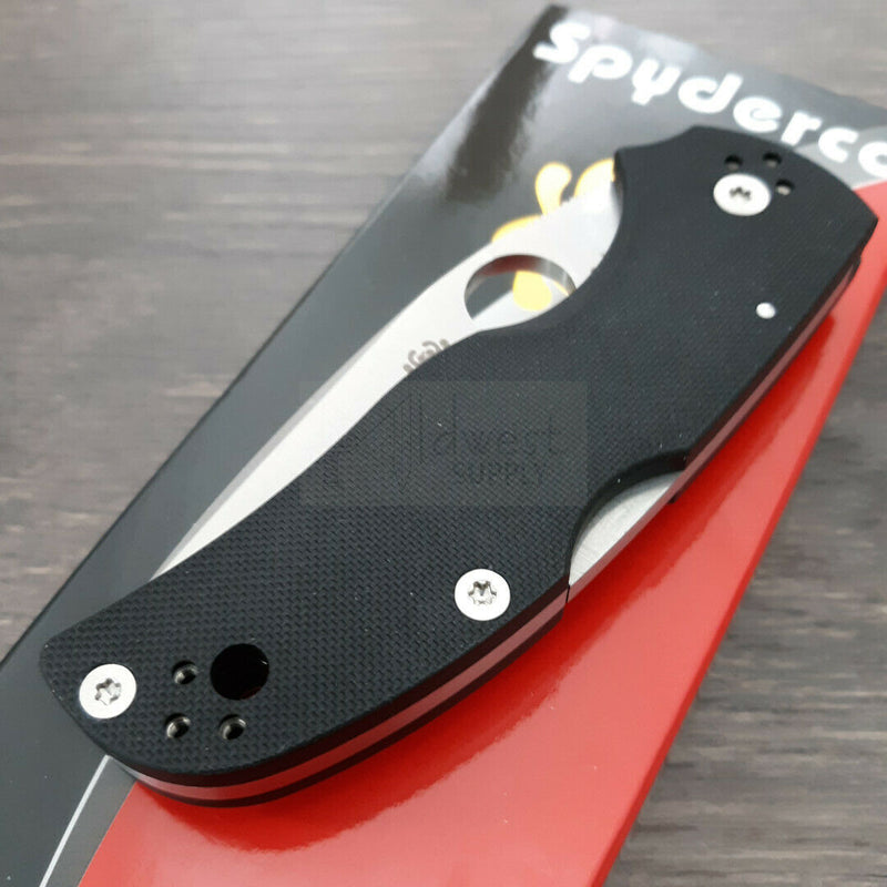 Spyderco Native 5 Folding Pocket Knife 3" CPM S30V Steel Blade Black G10 Handle 41GP5 -Spyderco - Survivor Hand Precision Knives & Outdoor Gear Store