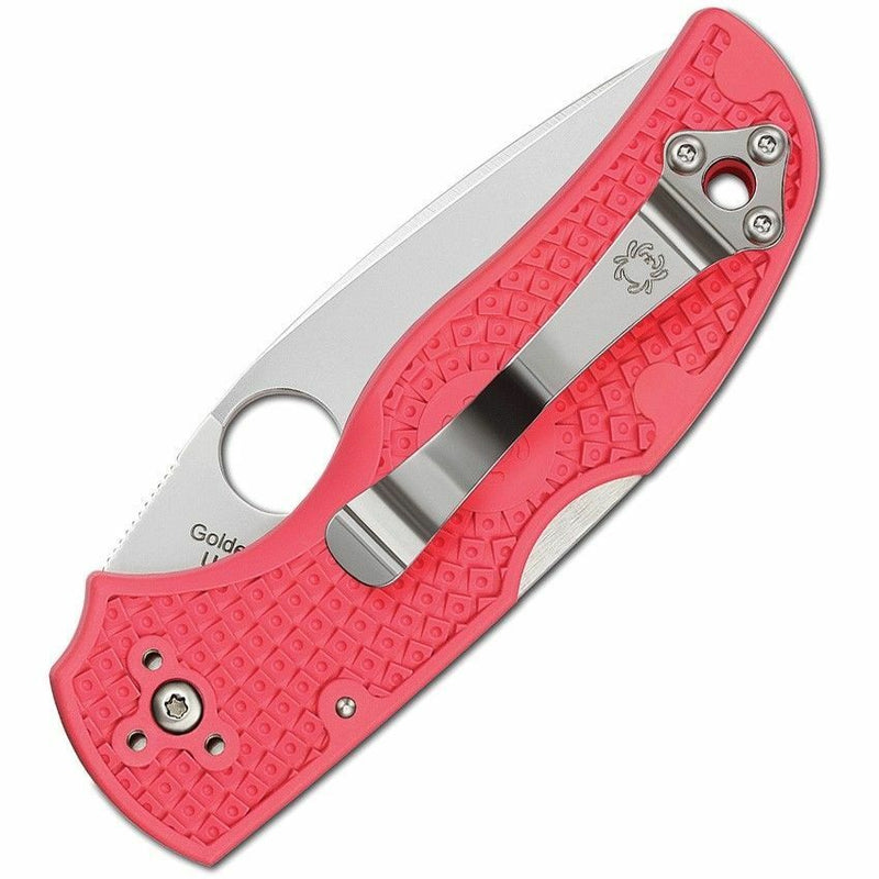 Spyderco Native 5 Folding Pocket Knife 2.95 CPM S30V Steel Blade Pink FRN Handle 41PPN5 -Spyderco - Survivor Hand Precision Knives & Outdoor Gear Store