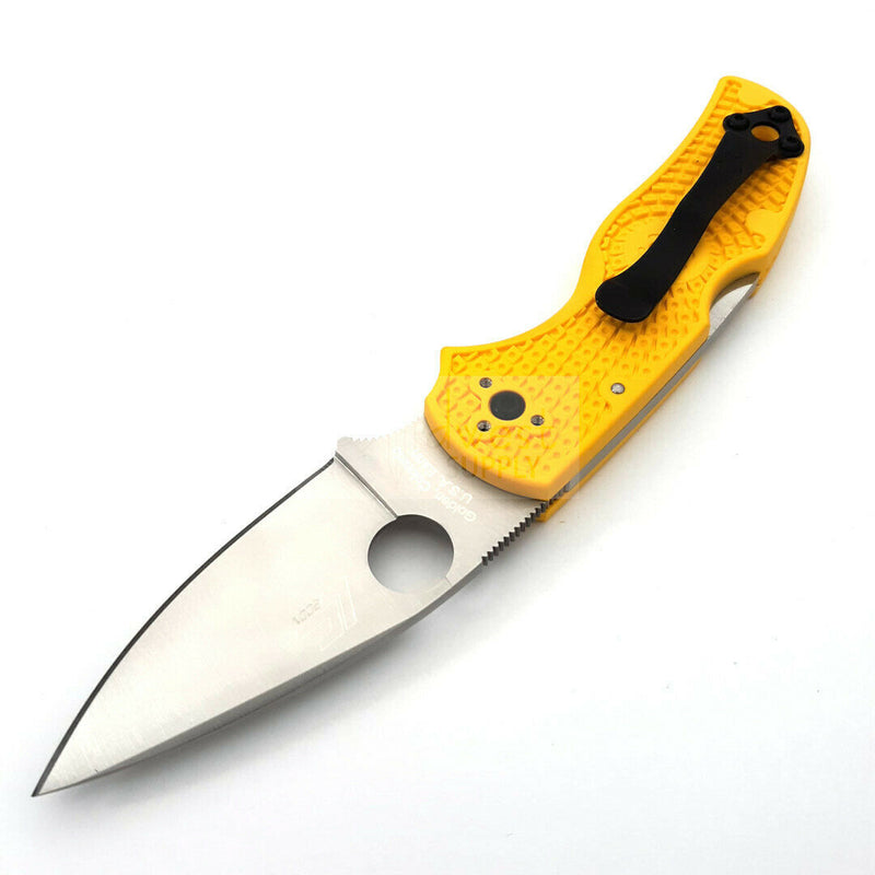 Spyderco Native 5 Salt Folding Knife 3" LC 200 N Tool Steel Blade FRN Handle 41PYL5 -Spyderco - Survivor Hand Precision Knives & Outdoor Gear Store