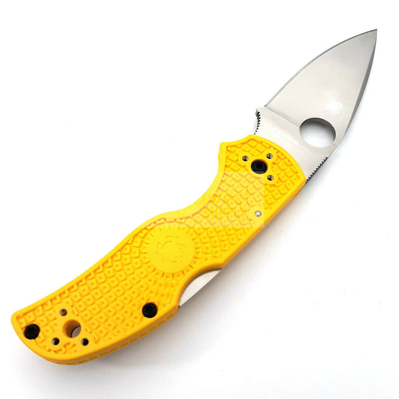 Spyderco Native 5 Salt Folding Knife 3" LC 200 N Tool Steel Blade FRN Handle 41PYL5 -Spyderco - Survivor Hand Precision Knives & Outdoor Gear Store