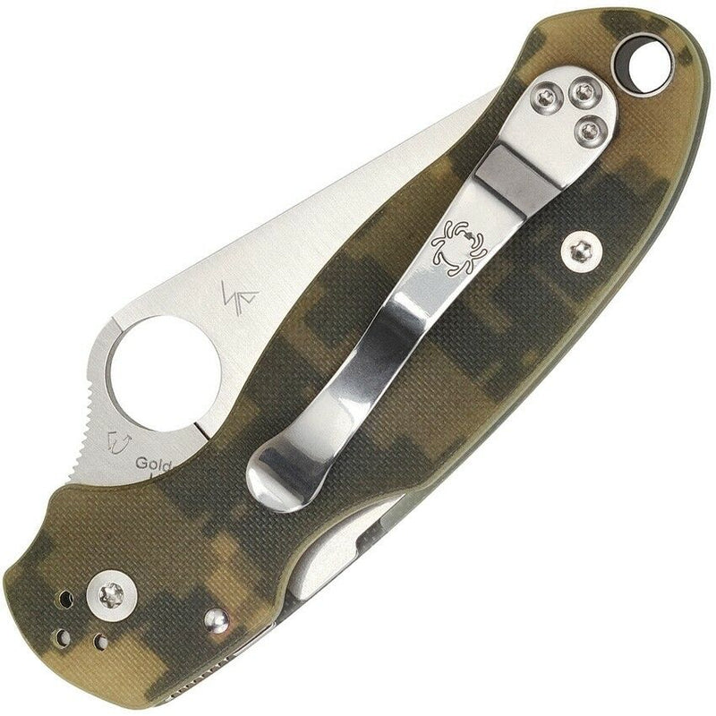 Spyderco Para 3 Folding Knife 3" CPM S30V Steel Blade Camo G10 Handle C223GPCMO -Spyderco - Survivor Hand Precision Knives & Outdoor Gear Store