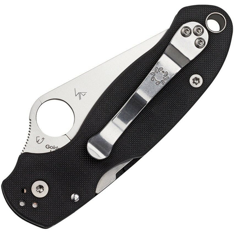 Spyderco Para 3 Folding Pocket Knife 3.0" CPM S30V Steel Blade Black G10 Handle C223GPS -Spyderco - Survivor Hand Precision Knives & Outdoor Gear Store