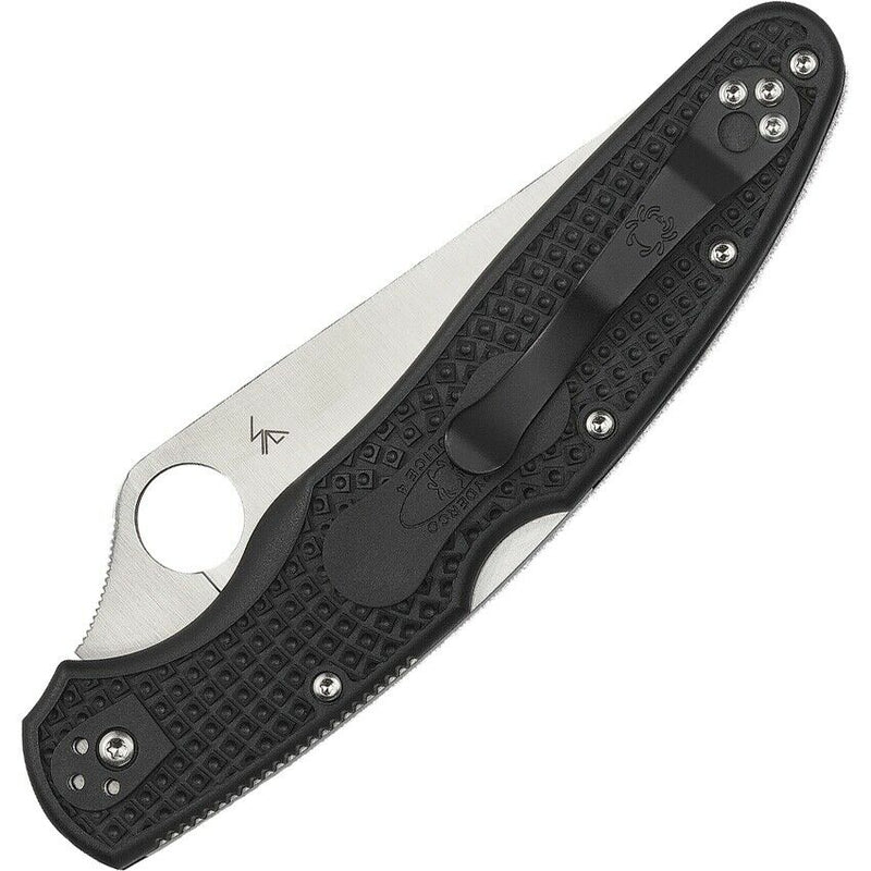 Spyderco Police Model 4 Folding Knife 4.38" VG-10 Steel Blade Black FRN Handle 07PBK4 -Spyderco - Survivor Hand Precision Knives & Outdoor Gear Store