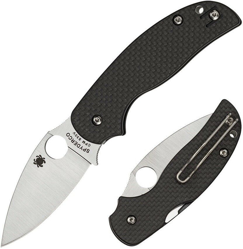 Spyderco Sage 5 Compression Folding Knife 3" CPM S30V Steel Blade G10 Handle C123CFPCL -Spyderco - Survivor Hand Precision Knives & Outdoor Gear Store