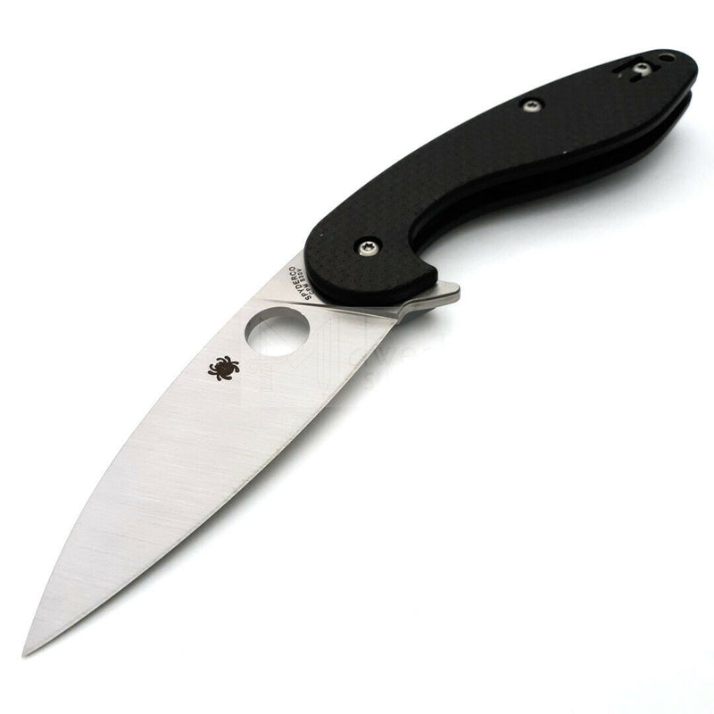 Spyderco Sliverax Folding Knife 3.5" CPM S30V Blade Carbon Fiber/G10 Handle C228CFP -Spyderco - Survivor Hand Precision Knives & Outdoor Gear Store