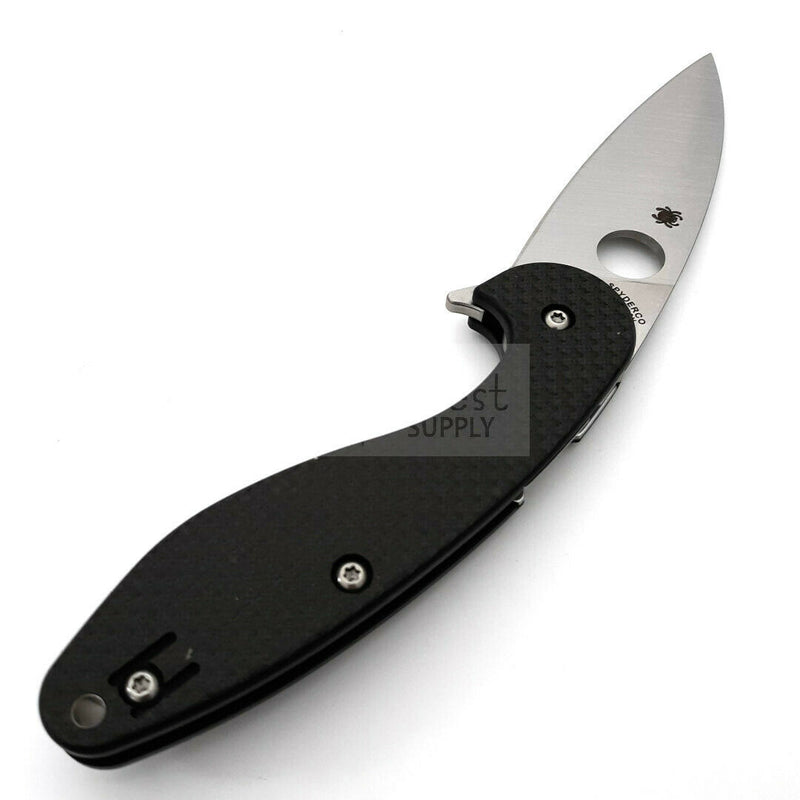 Spyderco Sliverax Folding Knife 3.5" CPM S30V Blade Carbon Fiber/G10 Handle C228CFP -Spyderco - Survivor Hand Precision Knives & Outdoor Gear Store