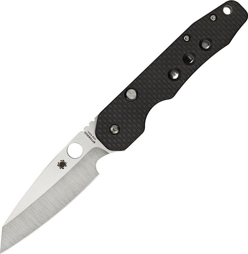 Spyderco Smock Folding Knife 3.5" CPM S30V Steel Blade Carbon Fiber/G10 Handle C240CFP -Spyderco - Survivor Hand Precision Knives & Outdoor Gear Store