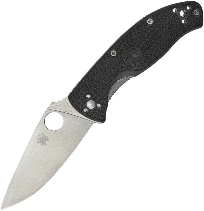 Spyderco Tenacious Linerlock Folding Knife 3.38" 8Cr13MoV Steel Blade FRN Handle C122PBK -Spyderco - Survivor Hand Precision Knives & Outdoor Gear Store