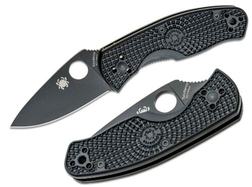 Spyderco Persistence Folding Knife 2.75" 8CR13MoV Steel Blade Black FRN Handle 136PBBK -Spyderco - Survivor Hand Precision Knives & Outdoor Gear Store