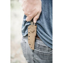 TOPS C.A.T. 200 S-Series Fixed Knife 3.25" 1095HC Steel Blade Black/Red G10 Handle 200S05 -TOPS - Survivor Hand Precision Knives & Outdoor Gear Store