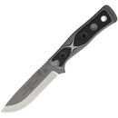 TOPS Fieldcraft BOB Fixed Knife 4.75" 154CM Steel Full Tang Blade Gray/Black Micarta Handle BROS154WB -TOPS - Survivor Hand Precision Knives & Outdoor Gear Store