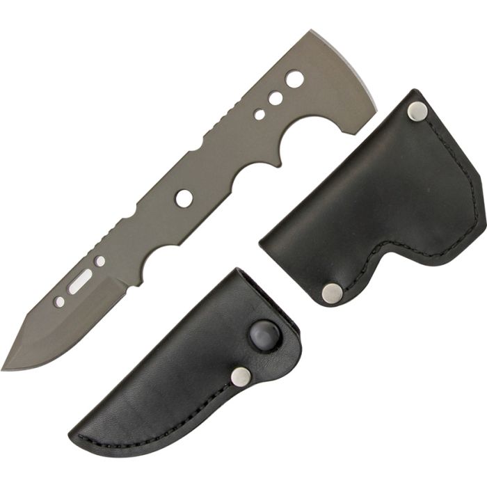 TOPS HAKET Outfitter Head Fixed Knife 2.625" 1095 Steel One Piece Construction Balde HAKET02OF -TOPS - Survivor Hand Precision Knives & Outdoor Gear Store