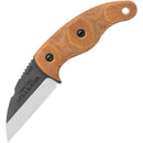 TOPS Little Bugger Fixed Knife 2.38" 1095HC Steel Blade Tan Canvas Micarta Handle LILB01 -TOPS - Survivor Hand Precision Knives & Outdoor Gear Store