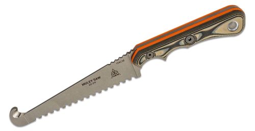 TOPS Muley Combo Fixed Knives 154CM Steel Blades Tan / Black G10 Handles MCMB01 -TOPS - Survivor Hand Precision Knives & Outdoor Gear Store