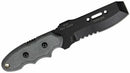 TOPS Mini Pry Fixed Knife 4.25" 5160 Steel Full Blade Black Linen Micarta Handle MPK01 -TOPS - Survivor Hand Precision Knives & Outdoor Gear Store
