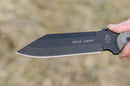 TOPS Smoke Jumper Fixed Knife 6.5" 1095HC Steel Full Tang Blade Black Micarta Handle SJ626 -TOPS - Survivor Hand Precision Knives & Outdoor Gear Store