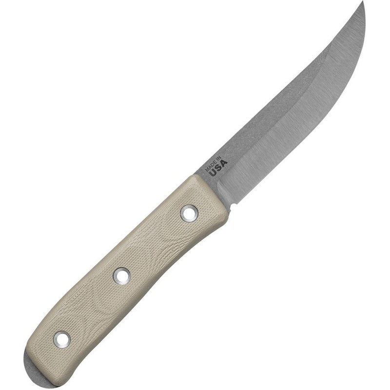 TOPS The Sonoran Fixed Knife 3.75" 1095 High Carbon Steel Blade Tan G10 Handle TSNRN01 -TOPS - Survivor Hand Precision Knives & Outdoor Gear Store