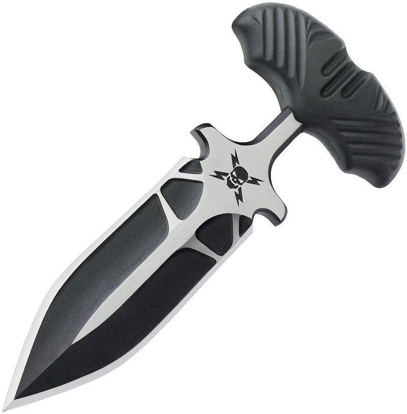 United Cutlery M48 Push Dagger Fixed Knife 4.5" 2Cr13 Steel Blade Black TPR Handle 3332 -United Cutlery - Survivor Hand Precision Knives & Outdoor Gear Store