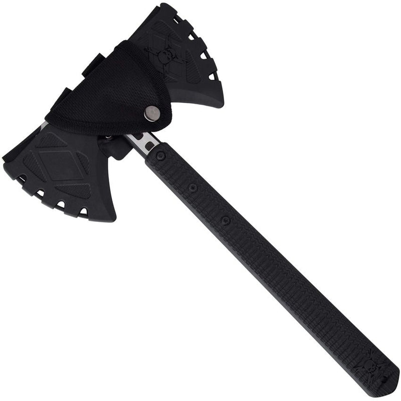 United Cutlery M48 Hawk 7.88" Stainless Steel Double Axe Head Black Fiberglass Handle 3429 -United Cutlery - Survivor Hand Precision Knives & Outdoor Gear Store