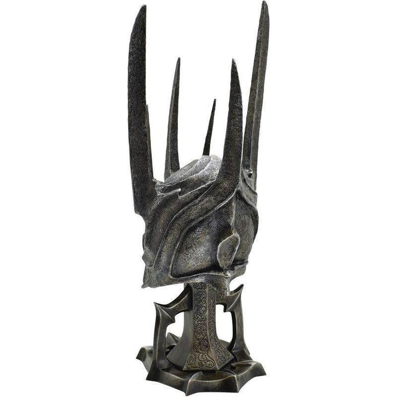 United Cutlery Half-Scale Lord Of The Rings Helm Of Sauron Polyresin Replica With Display Stand 3521 -United Cutlery - Survivor Hand Precision Knives & Outdoor Gear Store