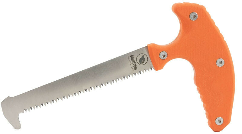 Casstrom No.11 Field Saw Fixed Knife 4.25" Stainless Steel Blade Orange G10 Handle I133116 -Casstrom - Survivor Hand Precision Knives & Outdoor Gear Store