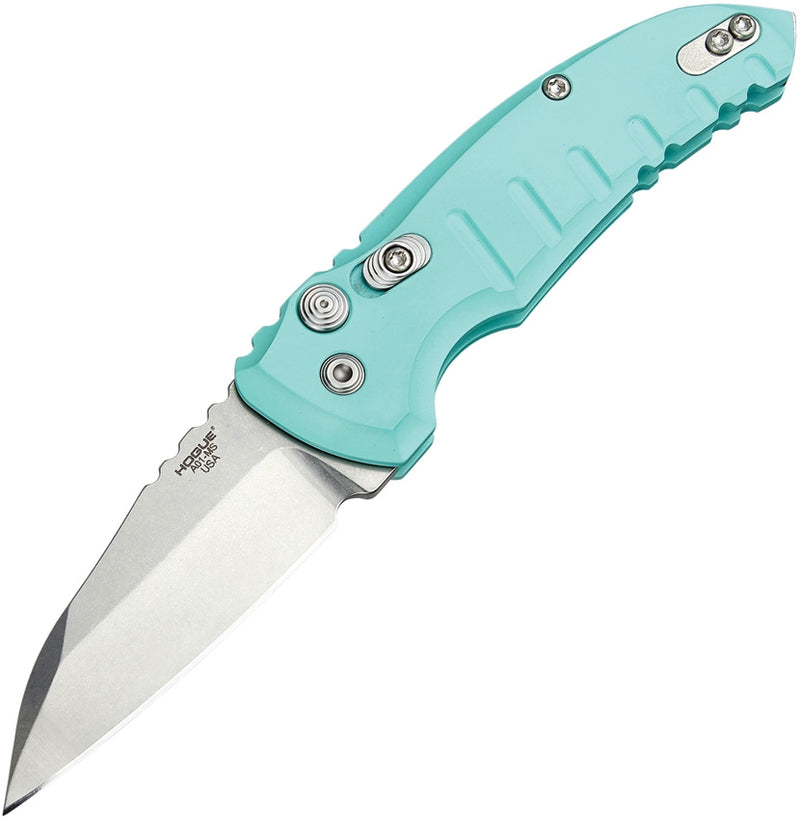 Hogue A01 Microswitch Folding Automatic Knife 2.75" CPM-154 Steel Blade Aluminum Handle 24103 -Hogue - Survivor Hand Precision Knives & Outdoor Gear Store