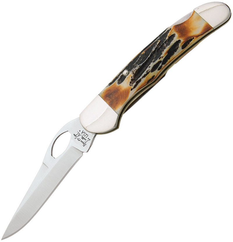 Bear & Son Cowhand Folding Automatic Knife 3.38" Stainless Steel Blade Bone Handle 5150L -Bear & Son - Survivor Hand Precision Knives & Outdoor Gear Store