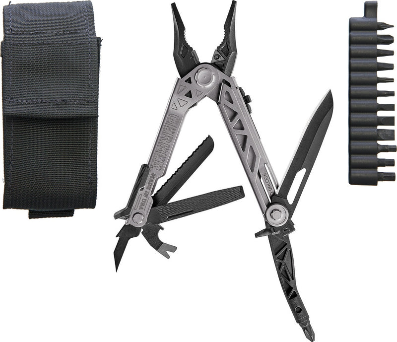 Gerber Center Drive w/Bit Set Multi Tool Stainless Steel Handle 1198 -Gerber - Survivor Hand Precision Knives & Outdoor Gear Store