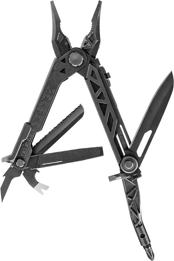 Gerber Center Drive Black W/Bit Set Multi Tool Knife Stainless Handle 1425 -Gerber - Survivor Hand Precision Knives & Outdoor Gear Store