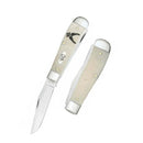 Case XX U.S. Air Force Pocket Knife Stainless Steel Blades Natural Smooth Bone Handle 32403 -Case Cutlery - Survivor Hand Precision Knives & Outdoor Gear Store