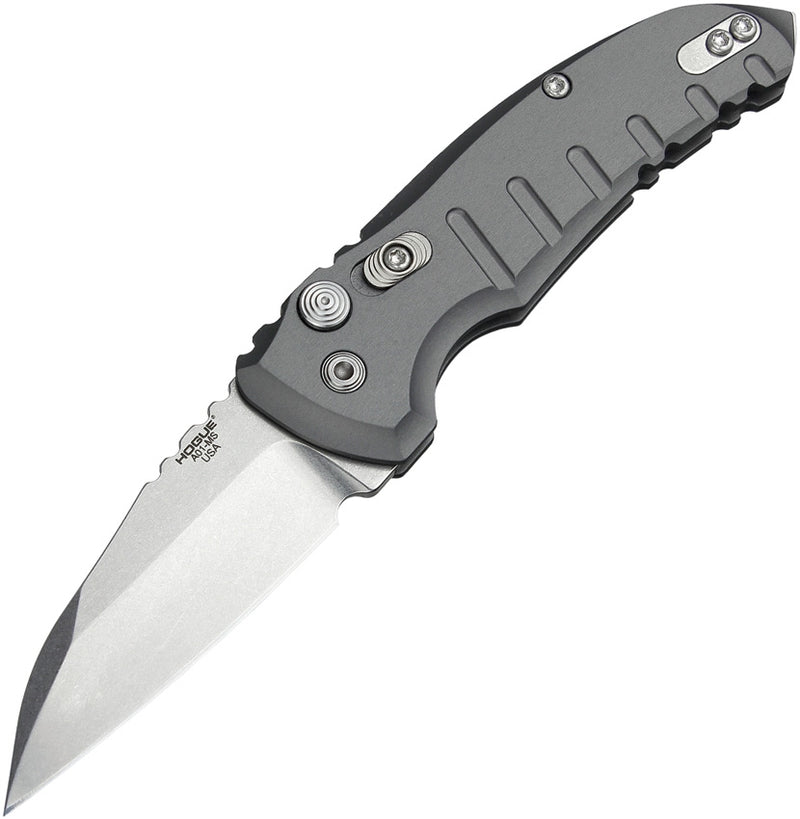 Hogue A01 Microswitch Folding Automatic Knife 2.75" CPM-154 Steel Blade Aluminum Handle 24102 -Hogue - Survivor Hand Precision Knives & Outdoor Gear Store