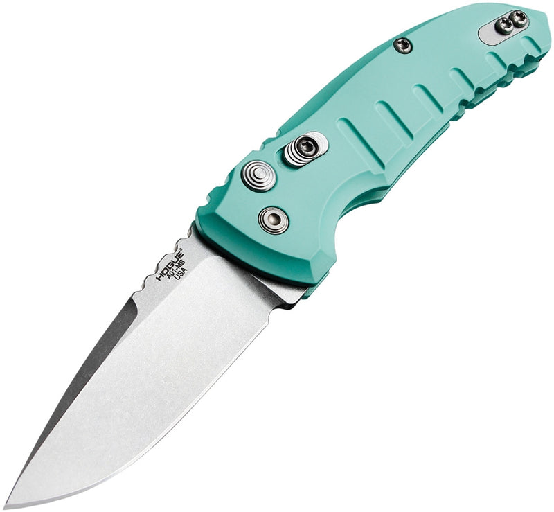 Hogue A01 Microswitch Folding Automatic Knife 2.75" CPM-154 Steel Blade Aluminum Handle 24113 -Hogue - Survivor Hand Precision Knives & Outdoor Gear Store