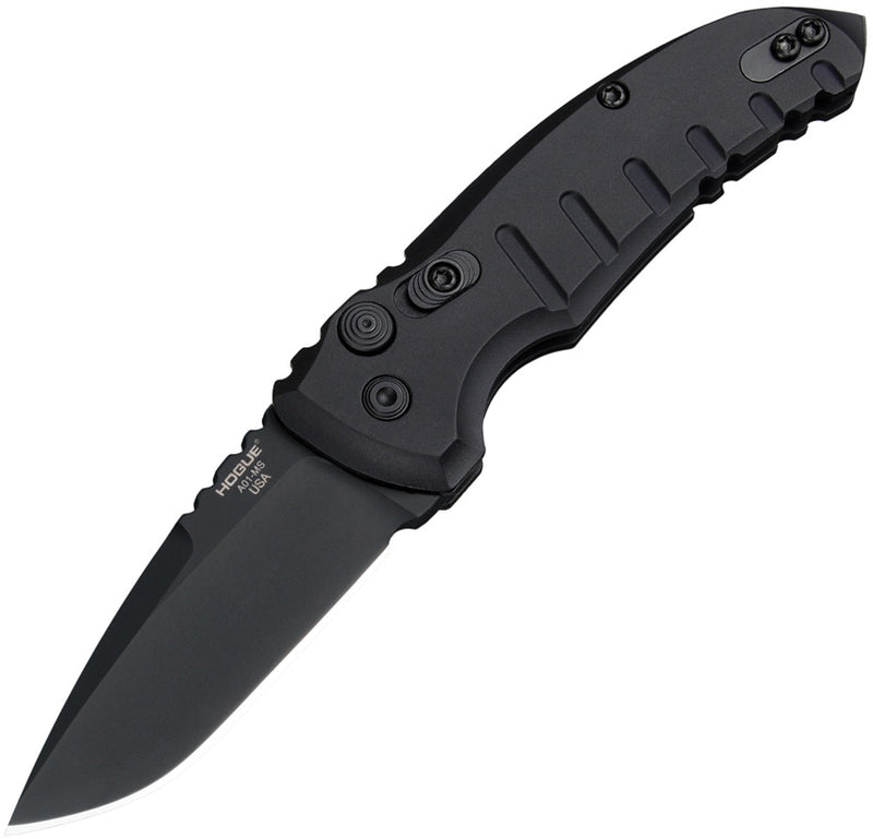 Hogue A01 Microswitch Folding Automatic Knife 2.75" CPM-154 Steel Blade Aluminum Handle 24116 -Hogue - Survivor Hand Precision Knives & Outdoor Gear Store