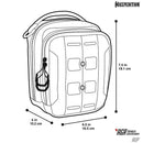 Maxpedition AGR AUP Accordion Pouch Black Accordian-Style Dividers Resists Water AUPBLK -Maxpedition - Survivor Hand Precision Knives & Outdoor Gear Store